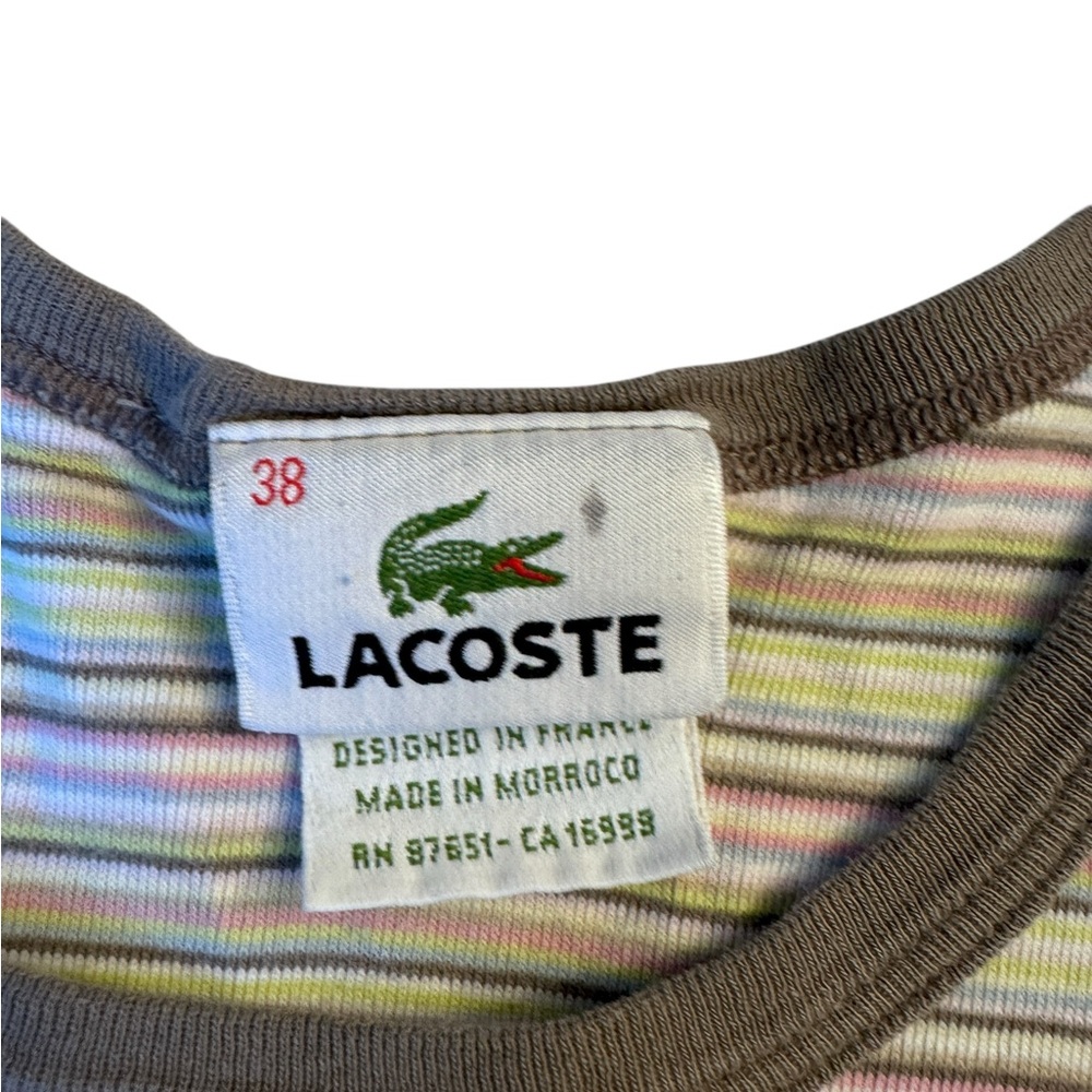 Lacoste Multicolor Striped Top - Picture 3 of 12